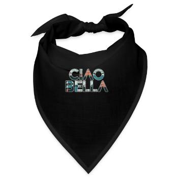 Ciao Bella - Bandana - Schwarz - Vorne