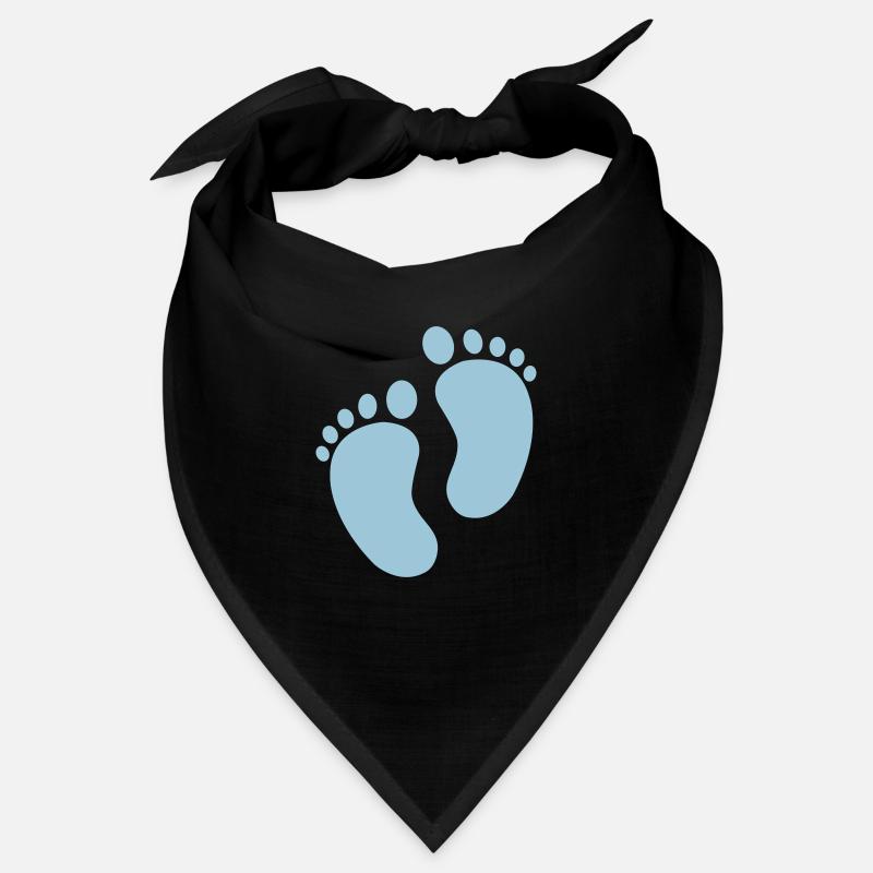 pieds de bébé Bandana