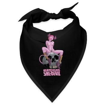 She-Devil 3 - Bandana - Schwarz - Vorne