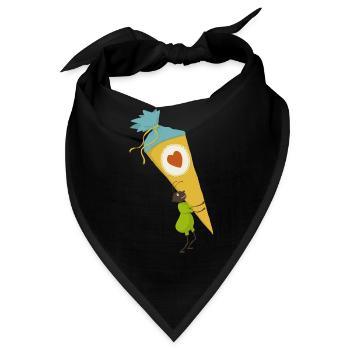 Ameise Schultüte - Bandana - Schwarz - Vorne