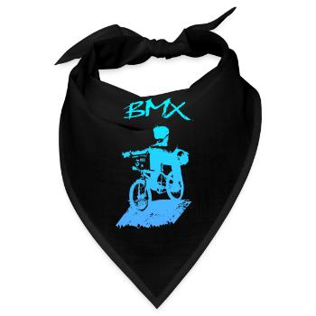 BMX-Rennen - Bandana - Schwarz - Vorne