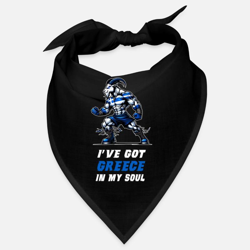 J'ai la Grèce dans mon âme Bandana