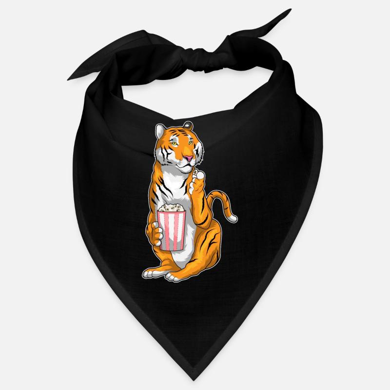 Maïs soufflé Tiger Bandana