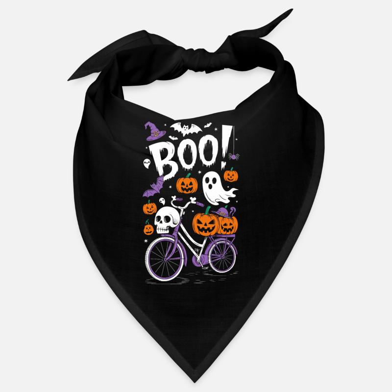Thème de vélo d’Halloween effrayant Bandana