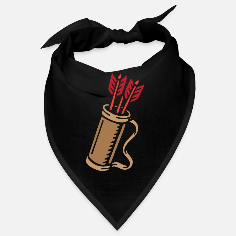 Bogenschießen Bogenschütze Pfeilköcher Bandana