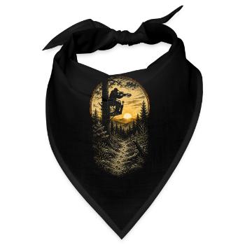 Armbrust Armbrustschütze - Bandana - Schwarz - Vorne