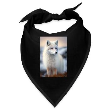 Polarfuchs - Bandana - Schwarz - Vorne