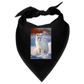 Polarfuchs - Bandana - Schwarz - Vorne