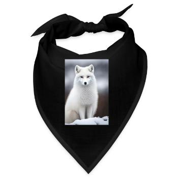Polarfuchs - Bandana - Schwarz - Vorne