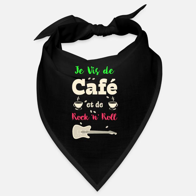 Café & Rock 'n' Roll Bandana