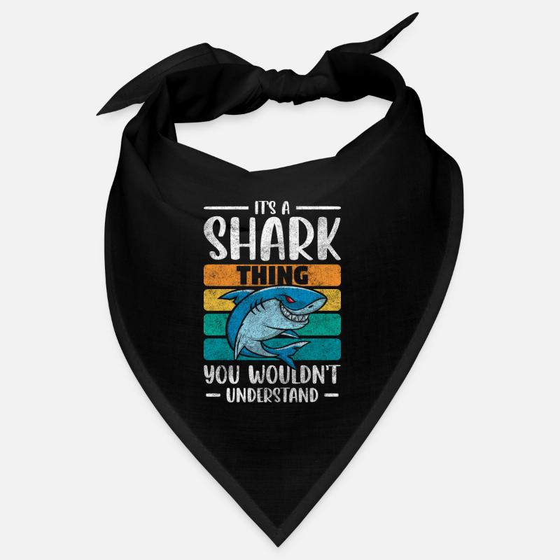 Roi de la peur des animaux de requin Bandana