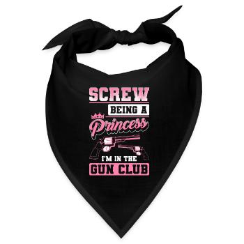 Schützenverein Munition Sportschütze - Bandana - Schwarz - Vorne
