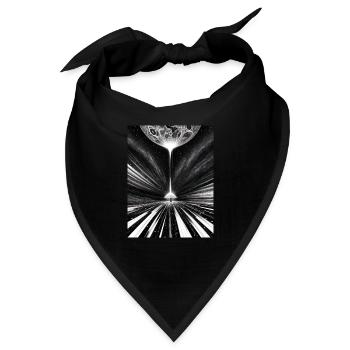 Geburt eines Sterns Weltall Sterne Sonnensystem - Bandana - Schwarz - Vorne