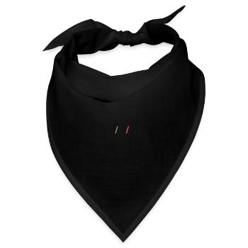 Noob IT Neuling Lustig Humor An und Aus witzig - Bandana - Schwarz - Vorne