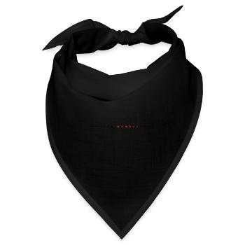 Crew Mitglied - Bandana - Schwarz - Vorne