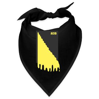 Acid - Bandana - Schwarz - Vorne