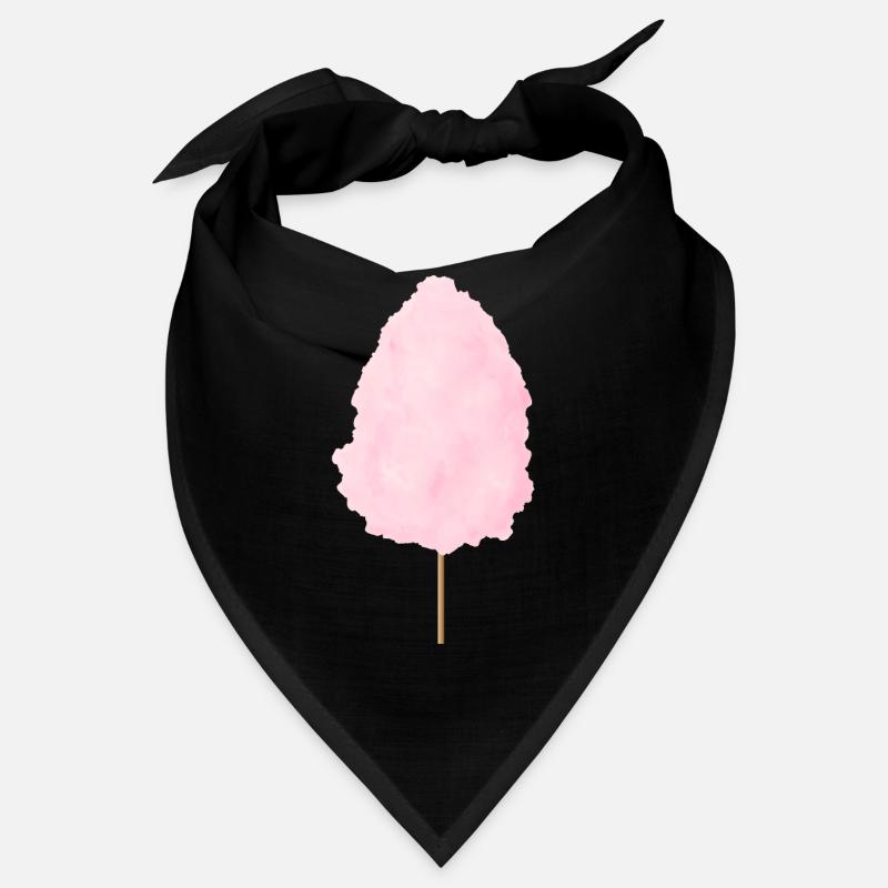 fluffy pink cotton candy Bandana