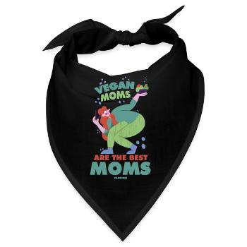 vegane Mütter sind die besten Mütter - Bandana - Schwarz - Vorne