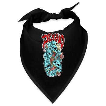Dämonen - Bandana - Schwarz - Vorne