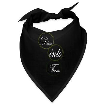 inner courage happy bungee jumping community - Bandana - Schwarz - Vorne