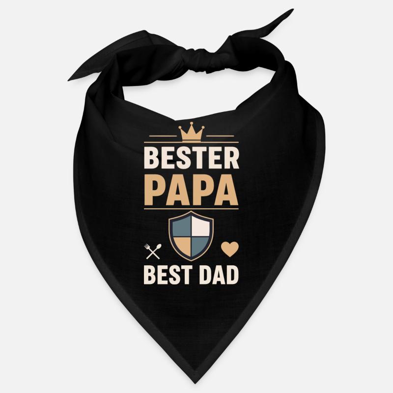 Bester Papa Schild Design Bandana