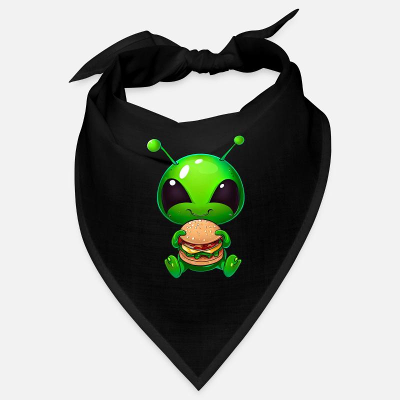 Hungry Alien: Cheeseburger Devourer Bandana