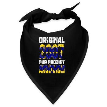 18. Geburtstag - Original - 2007 - Ardèche - Bandana - Schwarz - Vorne