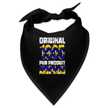 60. Jahrestag - Original - 1965 - Ardèche - Bandana - Schwarz - Vorne