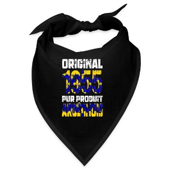 70-jähriges Jubiläum - Original - 1955 - Ardèche - Bandana - Schwarz - Vorne