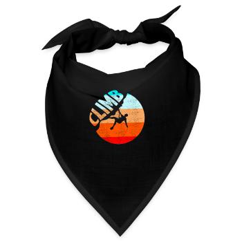 Vintage climb - Bandana - Schwarz - Vorne