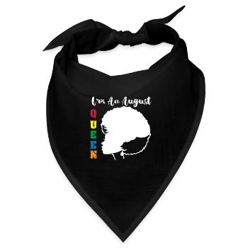Sternzeichen Löwe - Bandana - Schwarz - Vorne