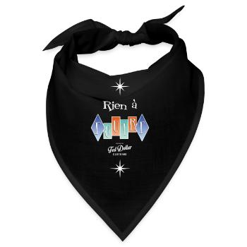 Rien à foutre - Bandana - Schwarz - Vorne