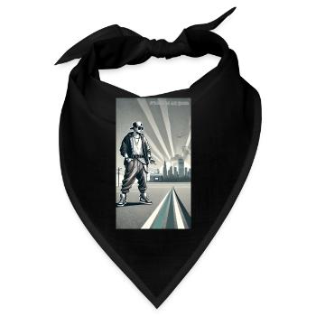 Hiphoper 127 0 0 1 is my hood - Bandana - Schwarz - Vorne