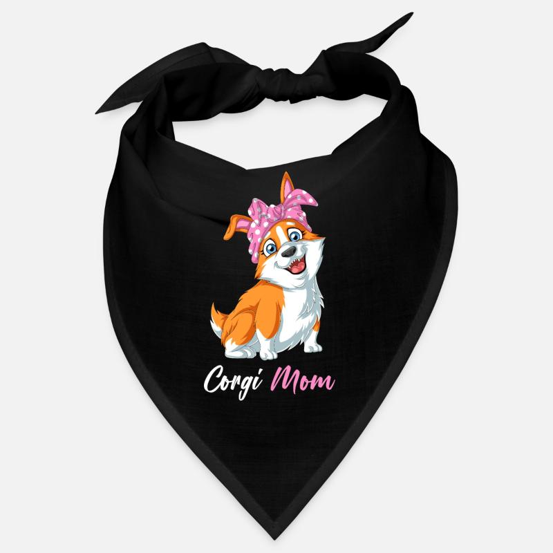 Corgi Mama – Süße Hundeliebhaberin Vibes Muttertagsgeschenk Bandana