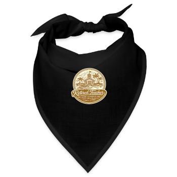Keine Stundenpläne Mehr - Nur Lebenspläne - Bandana - Schwarz - Vorne