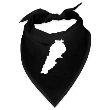 Libanon - Bandana - Schwarz - Vorne