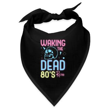 Neon Musik Geek Neon Party - Bandana - Schwarz - Vorne