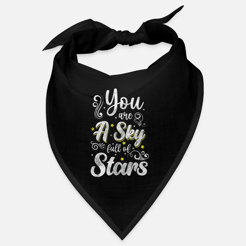 Starry Sky Wish Space Moon Bandana