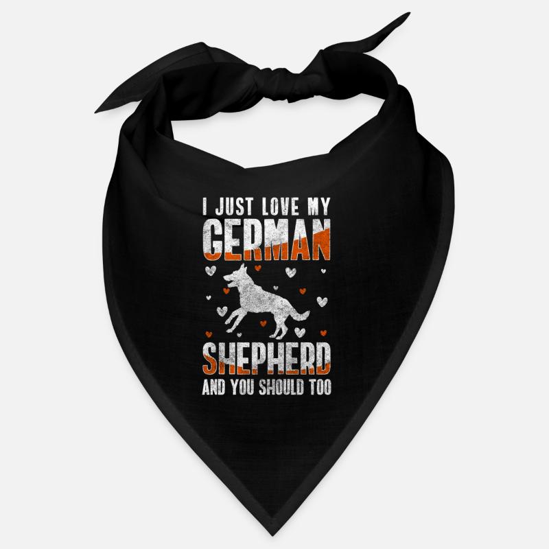 Schäferhund Hunde Haustier Hundeschule Bandana