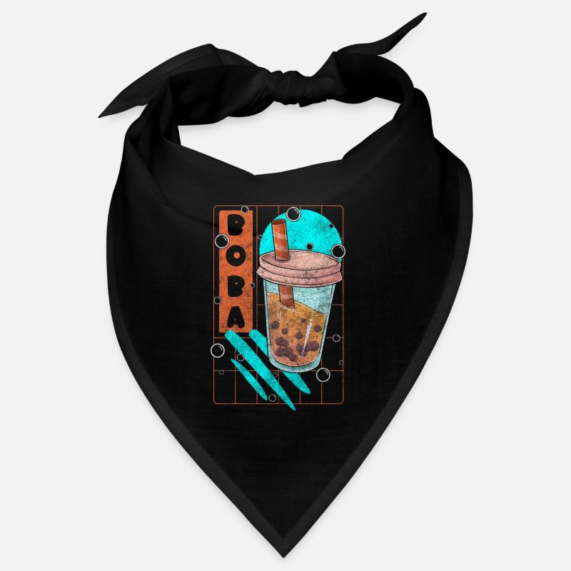 Boba Tea Perle Lait Saveur Coloré Bandana