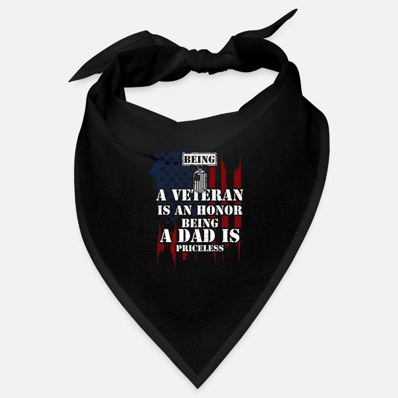 Being A Veteran Is An Honor Leg... Bandana