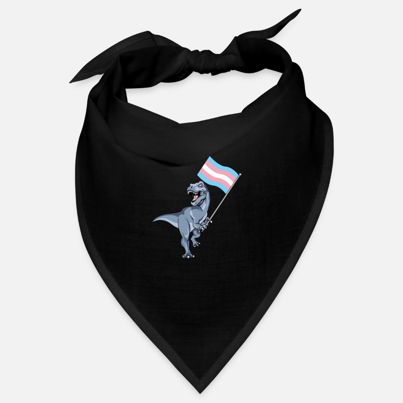 Trans Dinosaur Pride Flag LBGT + Gay Lesbian TRex Bandana