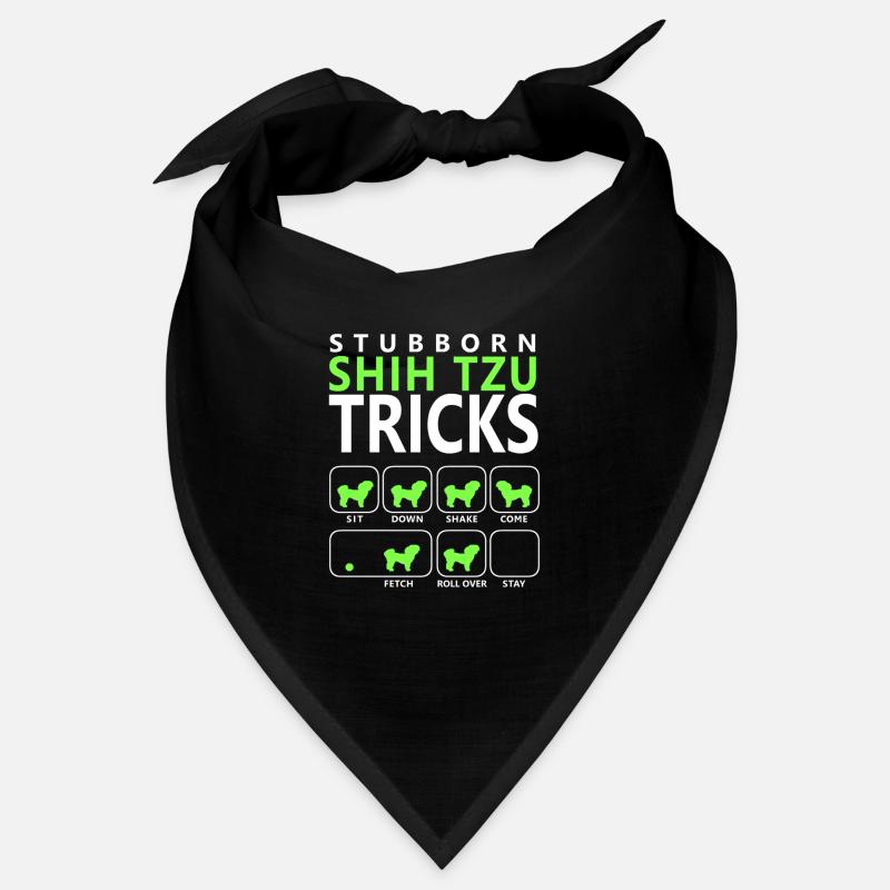 Shih Tzu Stubborn Tricks Bandana