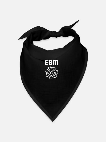 Electronic Body Music - EBM - Bandana - black