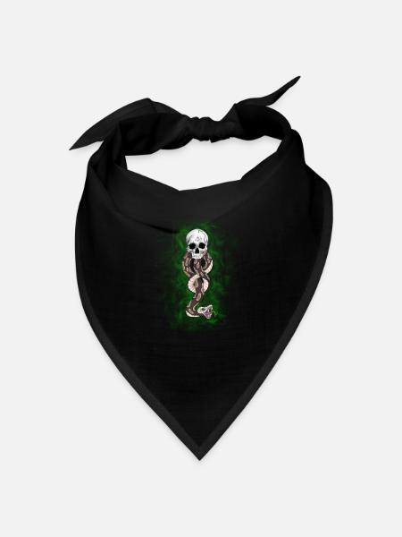 Marque sombre - Bandana - noir - Devant