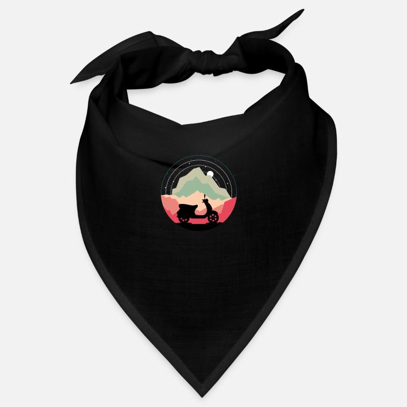 Moped Fancy Moped Design Bandana