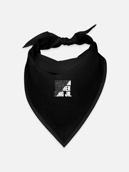 Martin Luther King Jr.Les vies noires comptent - Bandana - noir