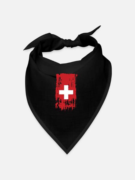 Switzerland Switzerland Switzerland - Bandana - black