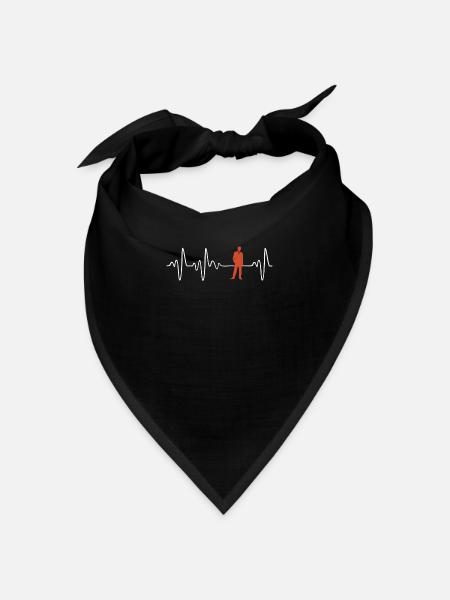 Stylish Boss Bday Present - Bandana - black - Front