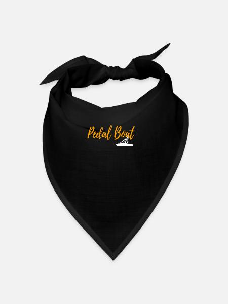 PEDAL BOAT - Bandana - Schwarz - Vorne